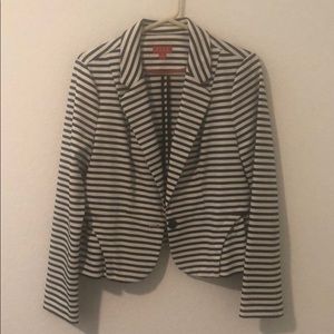 Ladies Stretch One Button Blazer